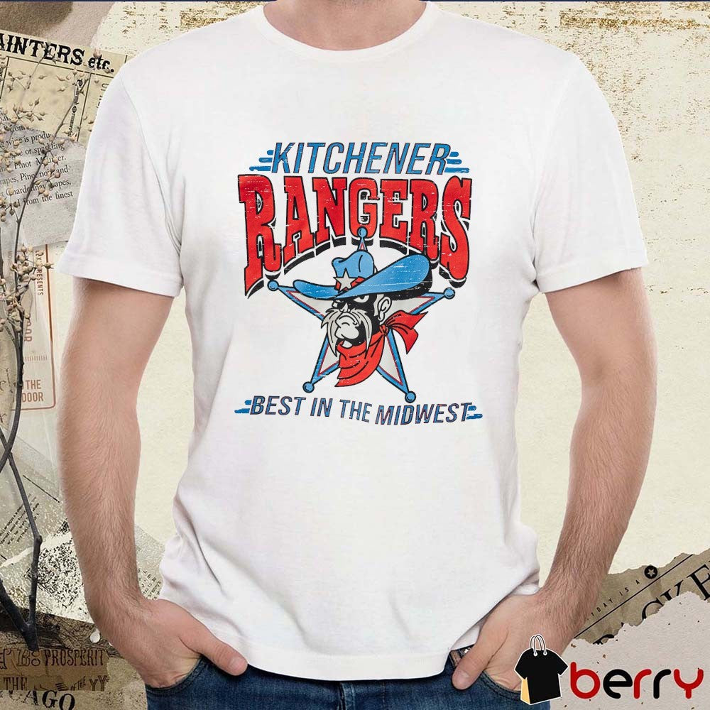 Kitchener Rangers -best In The Midwest OHL Ice Hockey Canada t-shirt