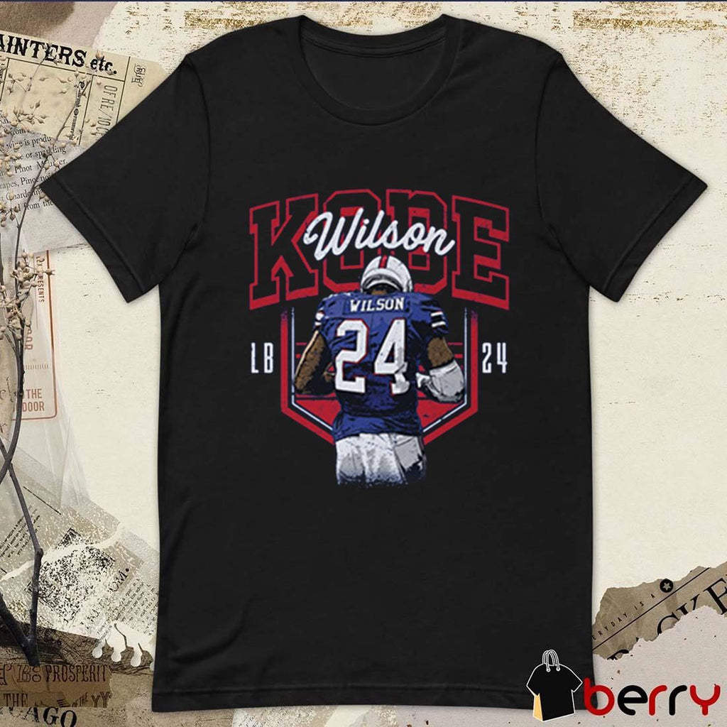 Kobe Wilson #24 College Player Name SMU Mustangs t-shirt