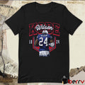 Kobe Wilson #24 College Player Name SMU Mustangs t-shirt