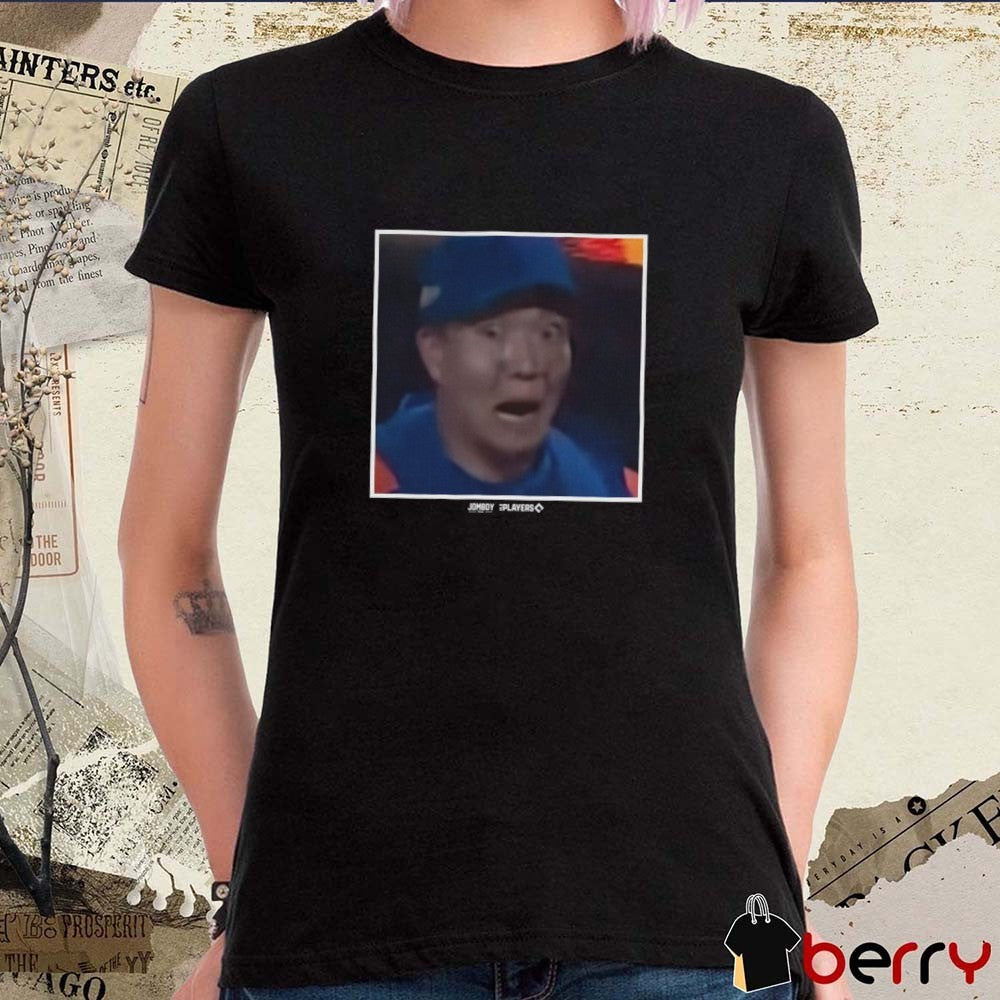 Kodai Senga Surprised New York Mets MLB Baseball 2025 Meme t-shirt
