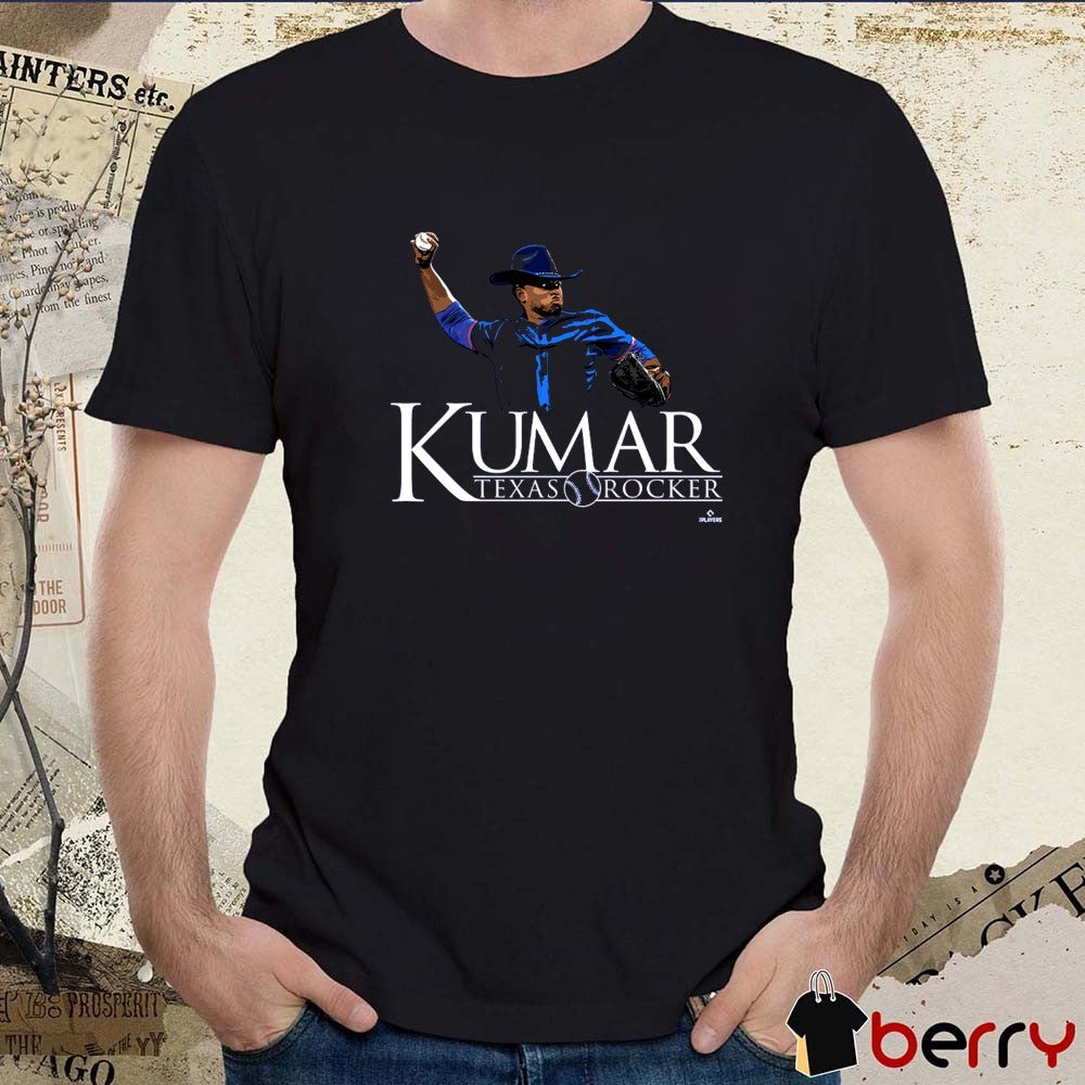 Kumar Texas Rocker Texas Rangers Baseball MLBPA 2025 t-shirt