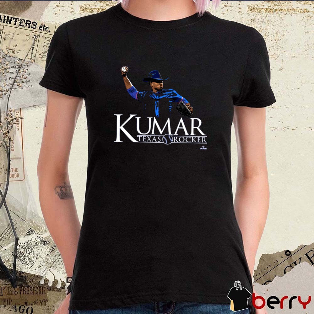 Kumar Texas Rocker Texas Rangers Baseball MLBPA 2025 t-shirt
