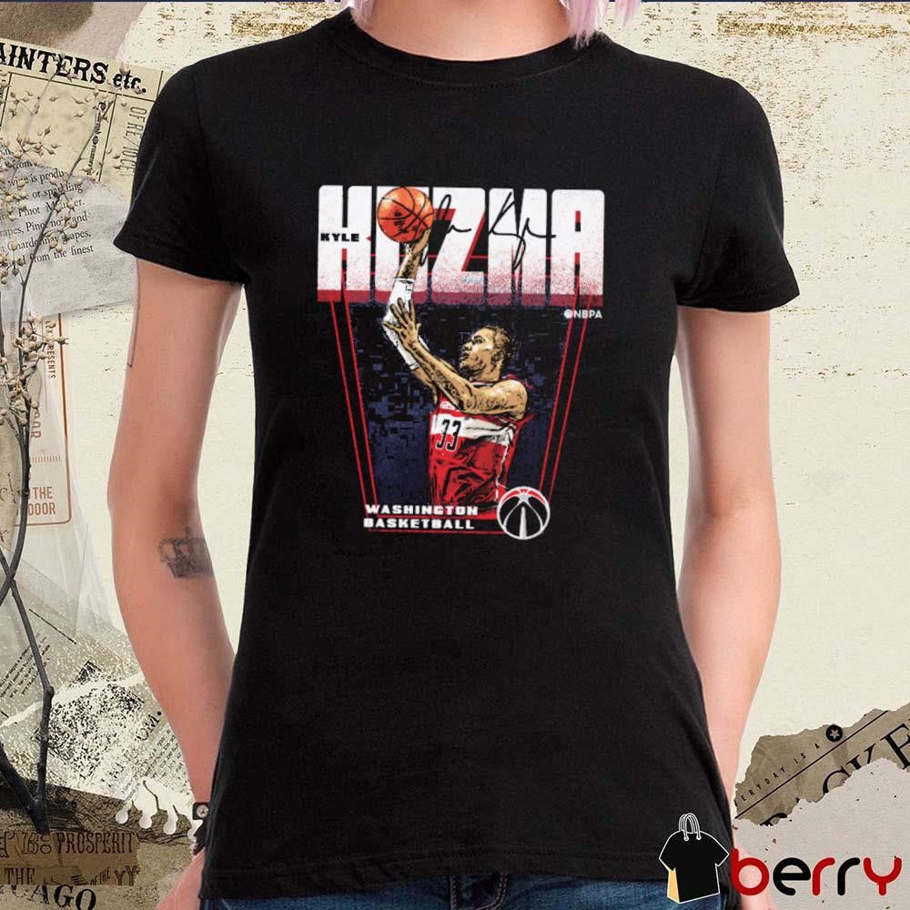 Kyle Kuzma #33 Washington Wizards Basketball Signature t-shirt