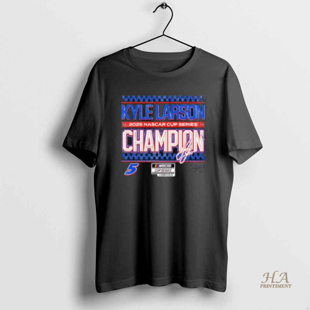 Official Kyle Larson 2025 Nascar Cup Series Champion Speed