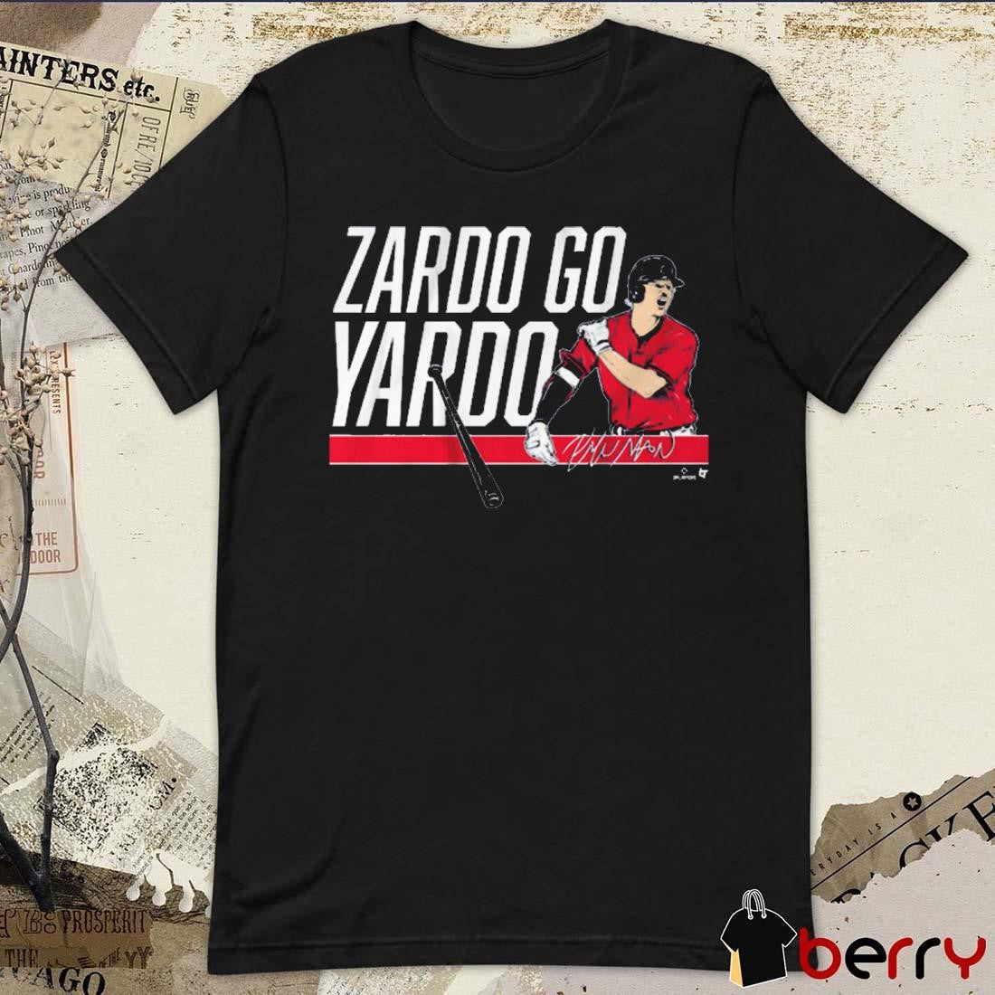 Kyle Manzardo Zardo Go Yardo Cleveland Guardians MLB Signature t-shirt