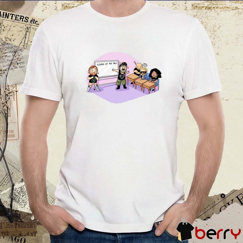 Kyle O’reilly Vocab Lessons With Professor Briscoe Word Of The Day t-shirt