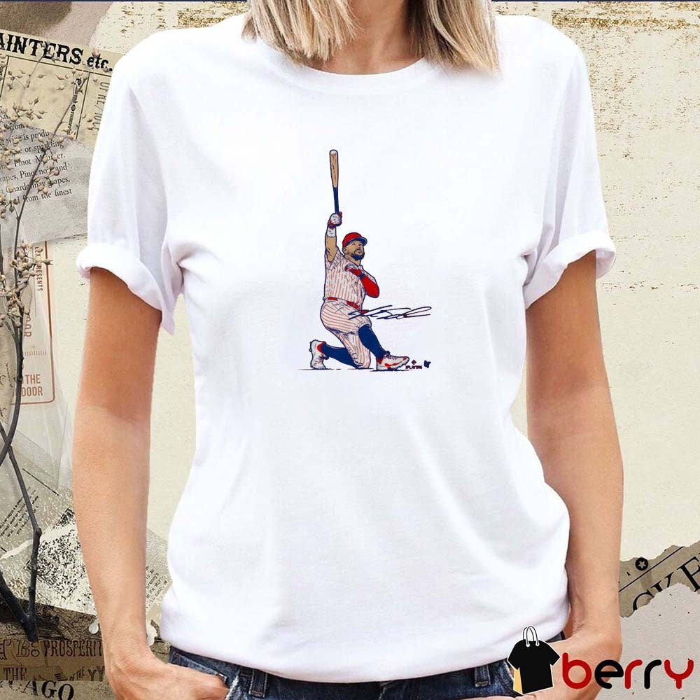 Kyle Schwarber Swing-Off Superstar Pose Philadelphia Phillies MLB Signature t-shirt
