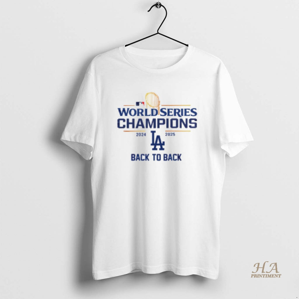 Official La Dodgers 2025 World Series Champions Back To Back