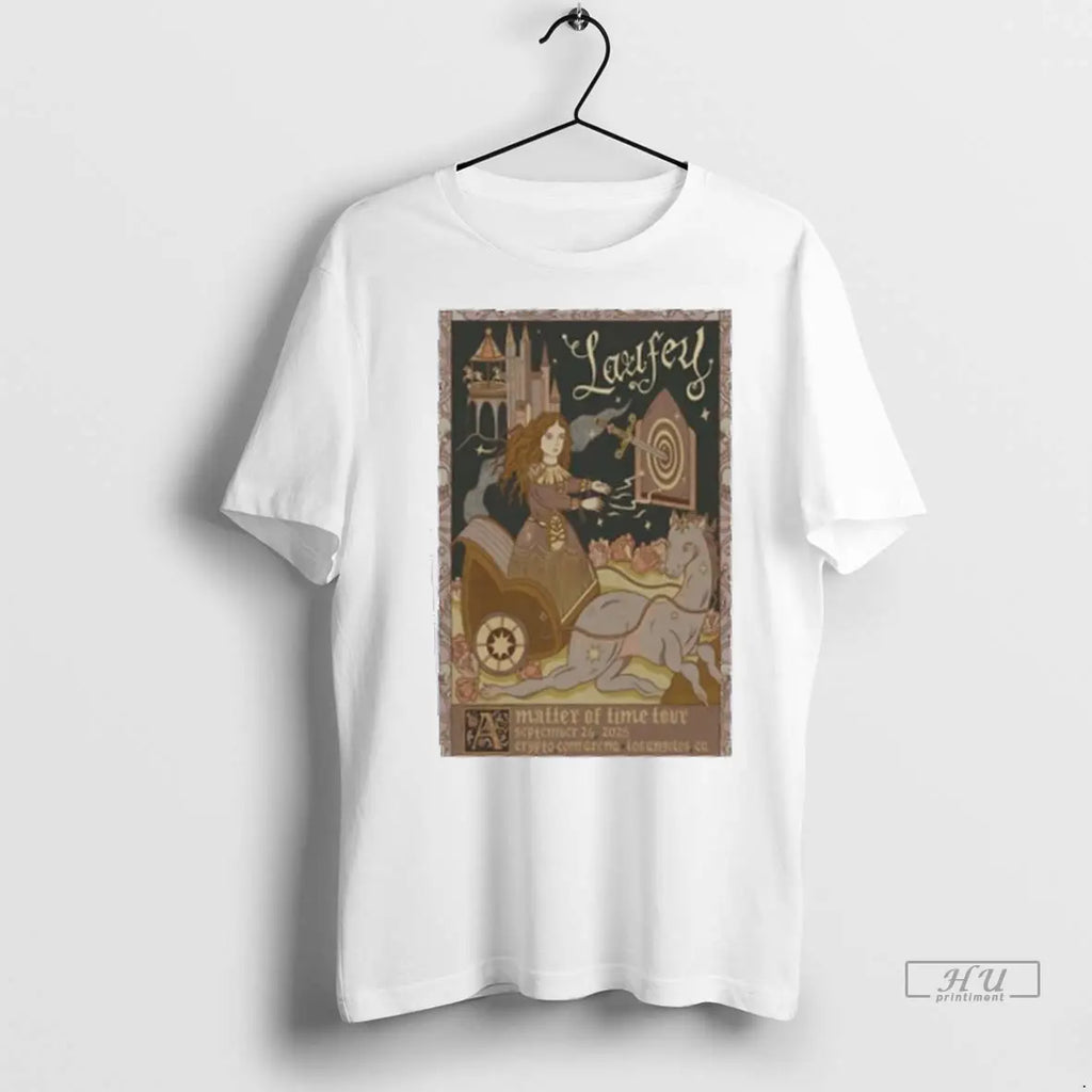 Official Laufey Los Angeles Ca September 26 2025 Tour T Shirt