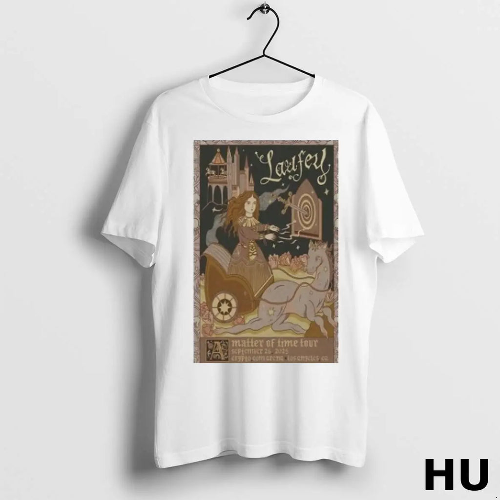 Official Laufey Sep 26 2025 Crypto Com Arena Los Angeles Ca T Shirt