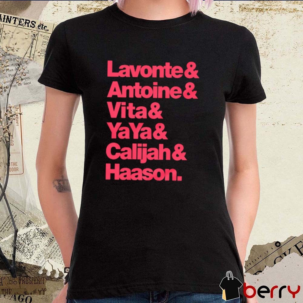 Lavonte, Antoine, Vita, YaYa, Calijah, and Haason Football Players Defensive Core Loose Cannons 2025 t-shirt