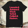 Lavonte, Antoine, Vita, YaYa, Calijah, and Haason Football Players Defensive Core Loose Cannons 2025 t-shirt