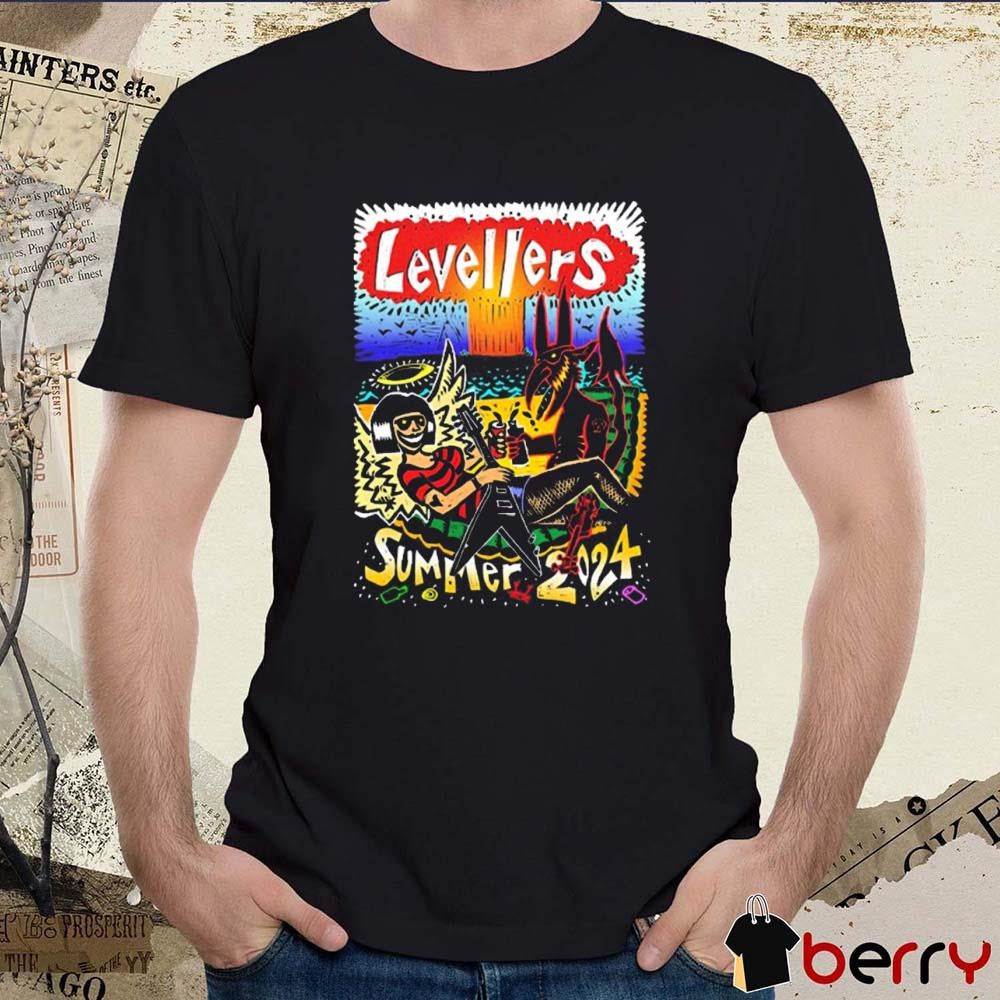 Levellers Summer 2024 Tour Dates t-shirt