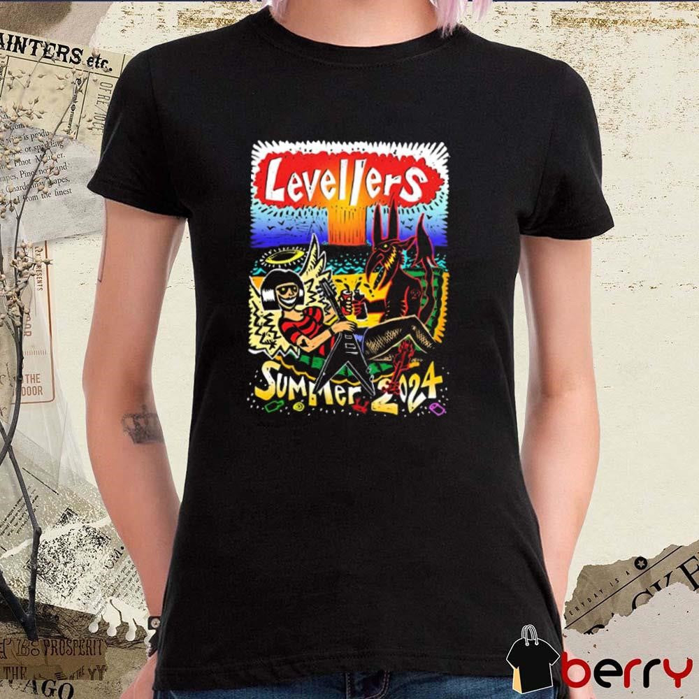 Levellers Summer 2024 Tour Dates t-shirt