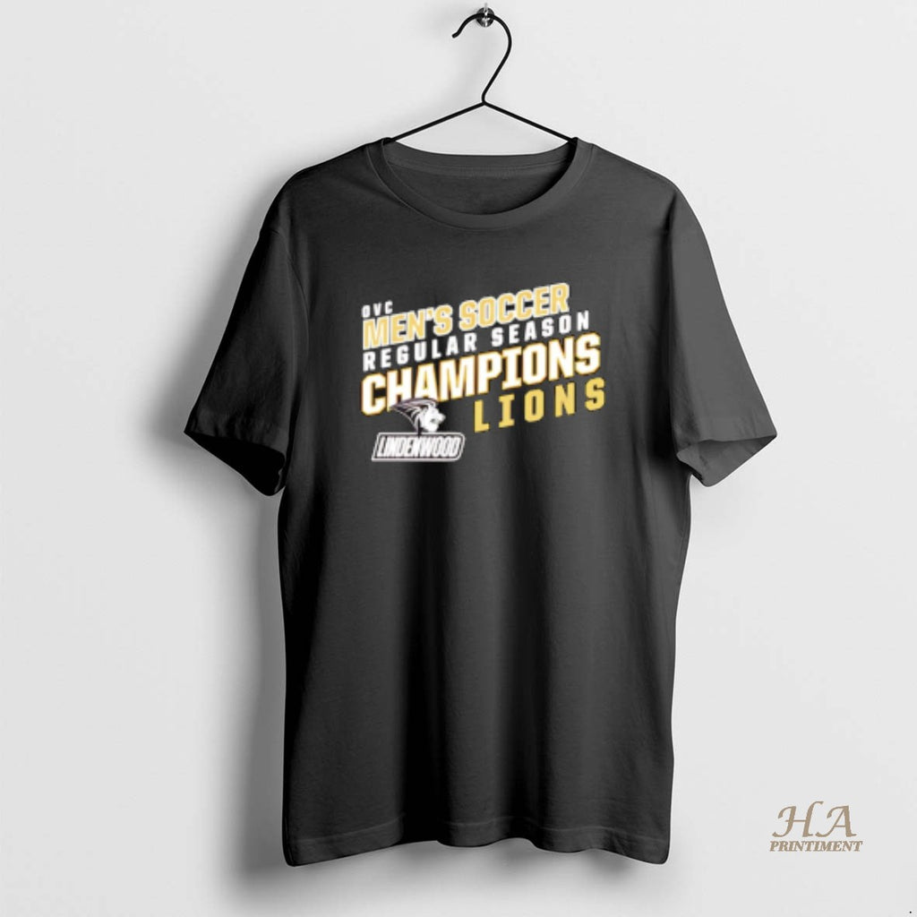 Official Lindenwood Lions 2025 Mens Soccer Ohio Valley Conference Regular Season Champions