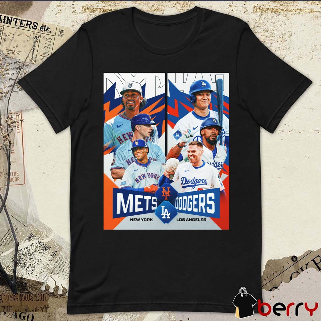 Lindor Alonso Soto New York Mets Vs Ohtani Hernández Freeman Los Angeles Dodgers On June 2 2025 Poster t-shirt