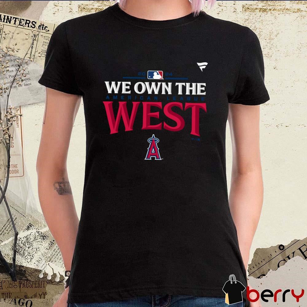 Los Angeles Angels We Own The National League West Division Champions 2024 t-shirt