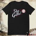 Los Angeles Dodgers Baseball She is Gone t-shirt