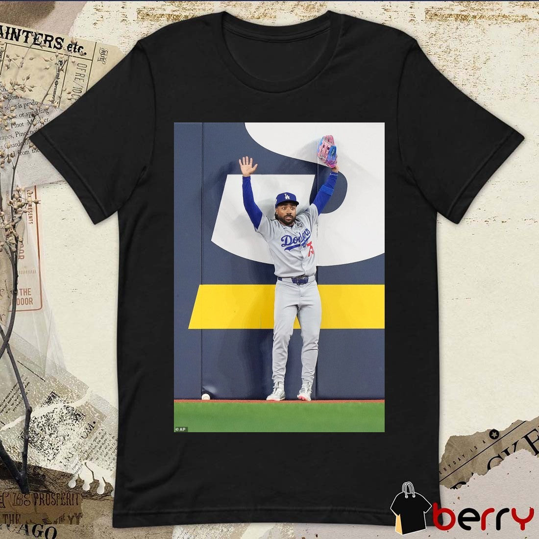 Los Angeles Dodgers Justin Dean World Series Ground Rule Double t-shirt