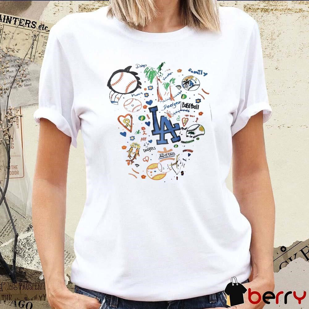 Los Angeles Dodgers MLB Childhood Cancer Awareness Night t-shirt
