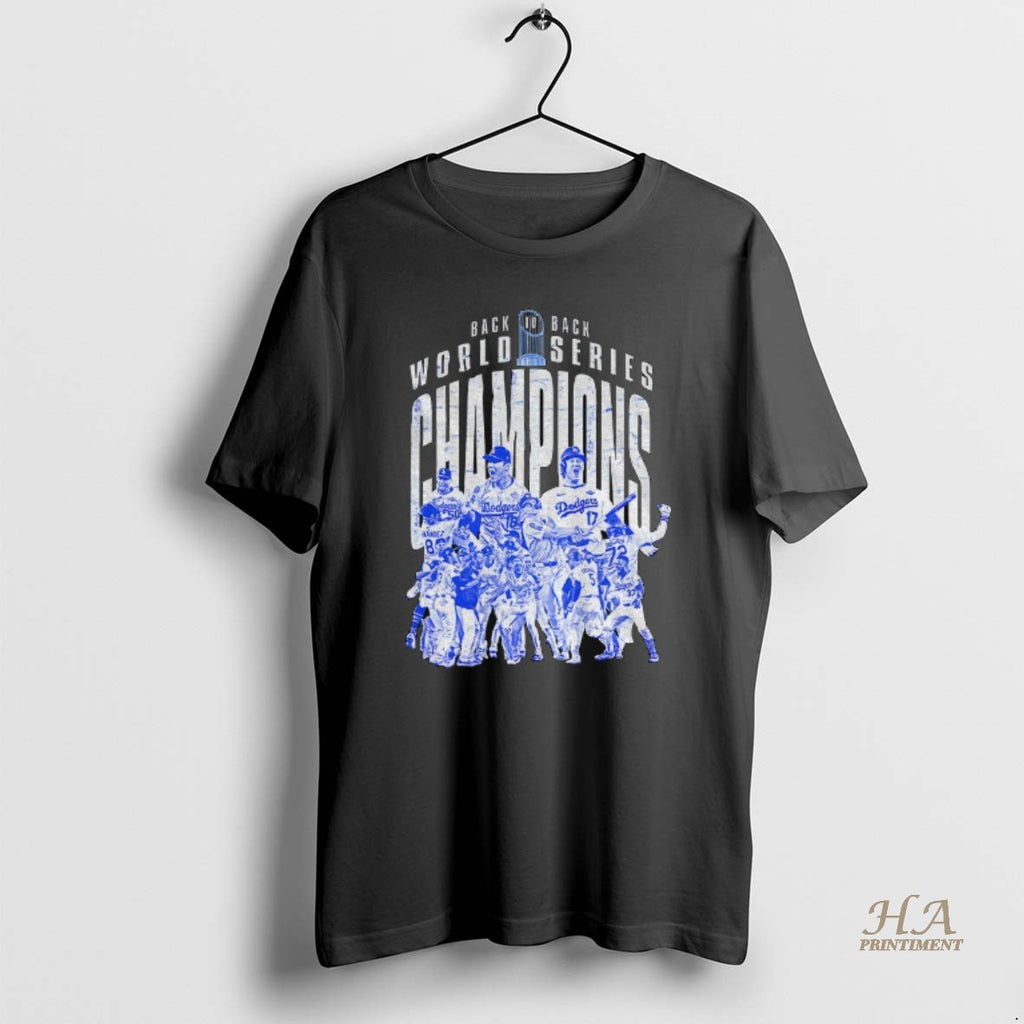 Official Los Angeles Dodgers World Series Champions Back To Back 2025