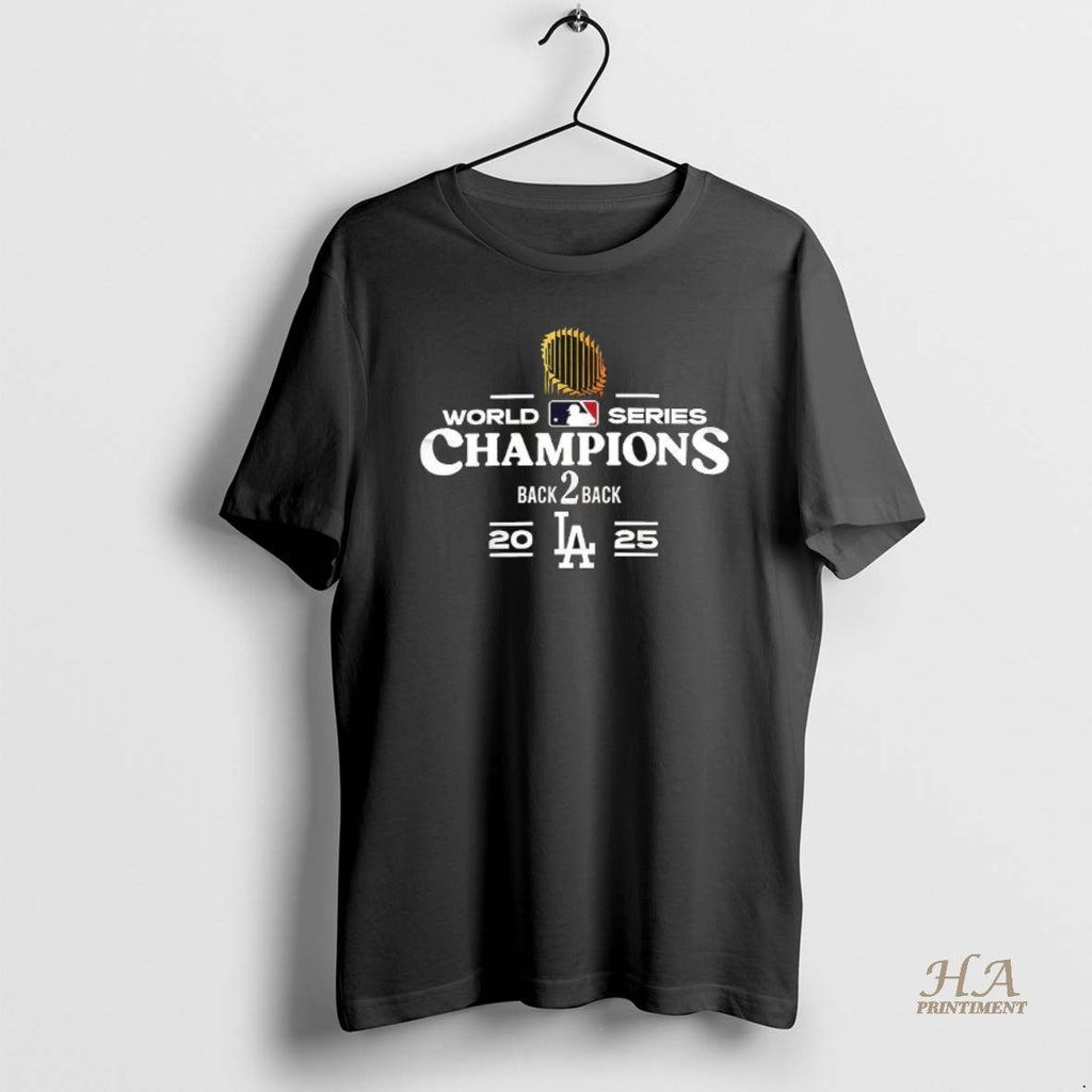 Official Los Angeles Dodgers World Series Champions Back 2 Back Two Sided Mugs And