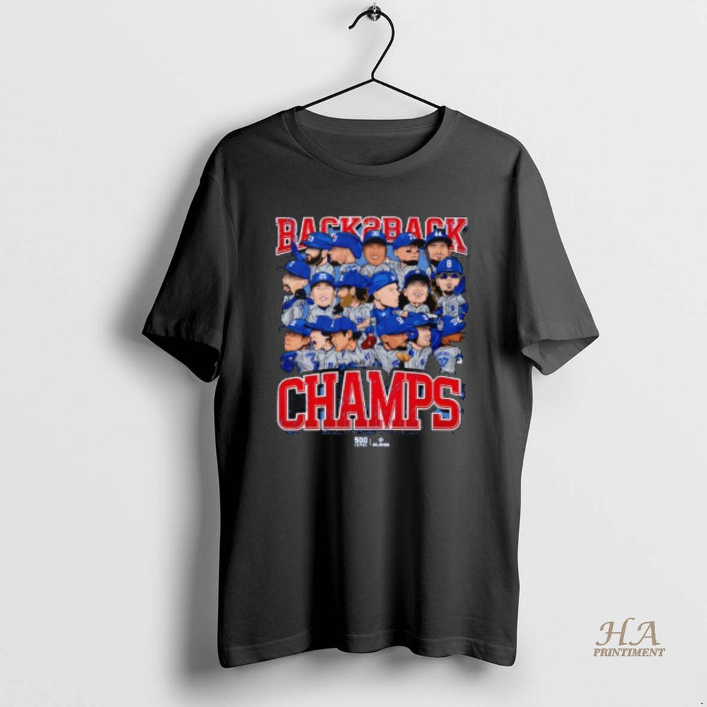 Official Los Angeles Dodgers Back2back Champs