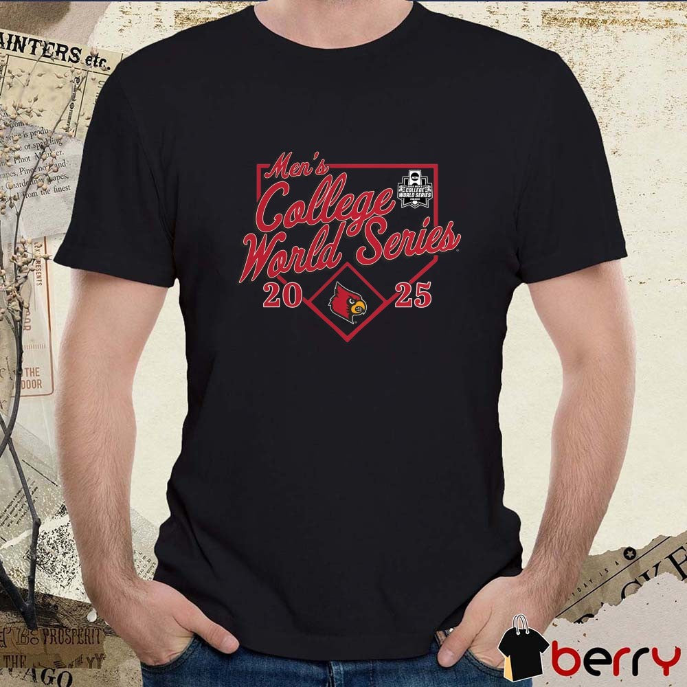 Louisville Cardinals NCAA Baseball Men’s College World Series Bullpen Ace 2025 t-shirt