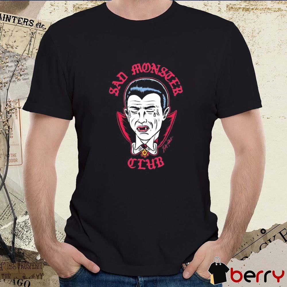 Lucky Hellcat Dracula Sad Monster Club t-shirt