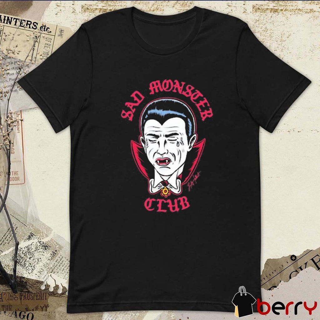 Lucky Hellcat Dracula Sad Monster Club t-shirt
