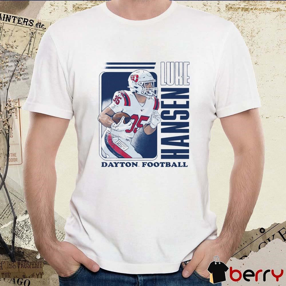 Luke Hansen Dayton Football Painting t-shirt