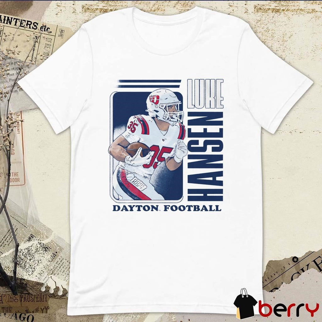 Luke Hansen Dayton Football Painting t-shirt