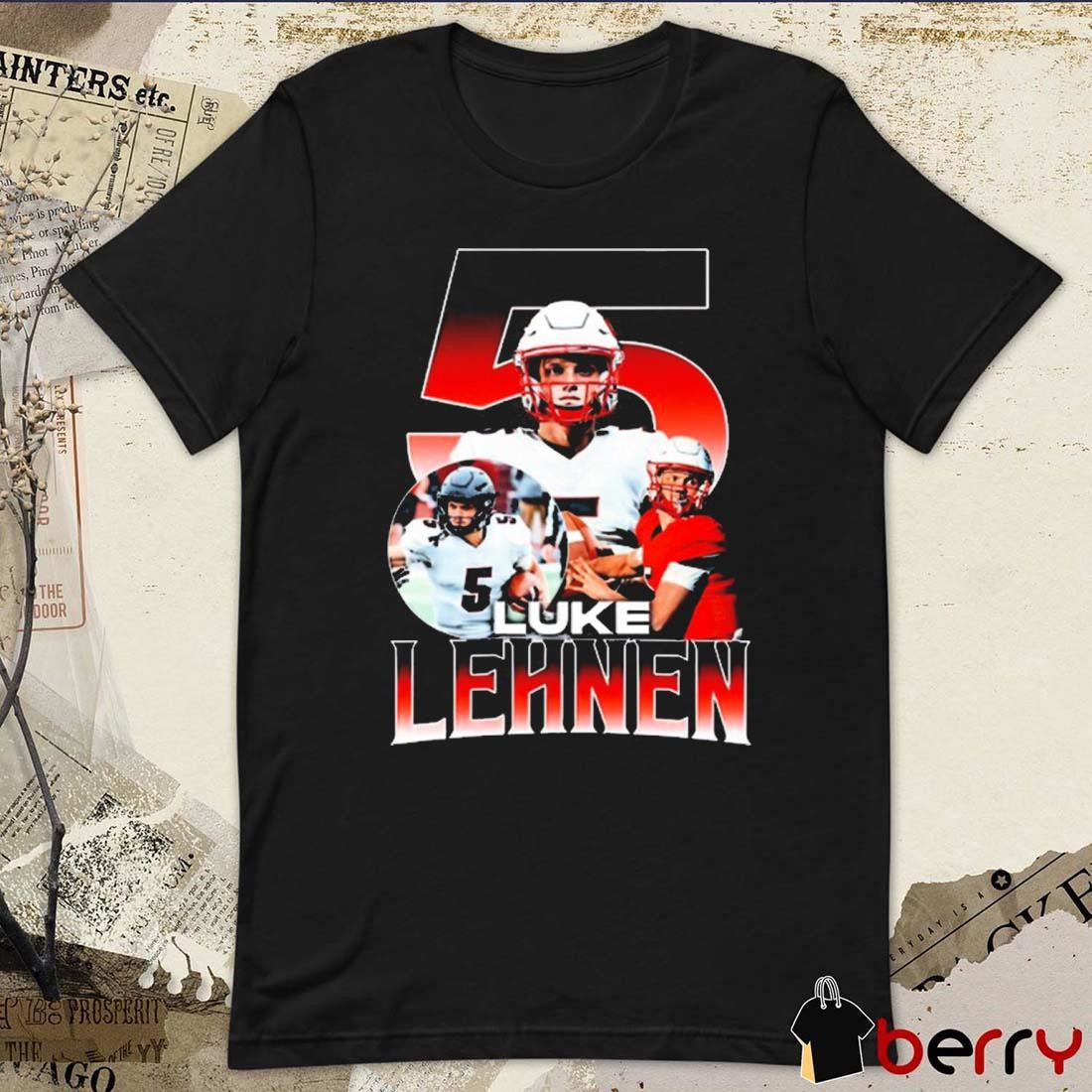 Luke Lehnen #5 North Central College Cardinals Graphic 2024 t-shirt
