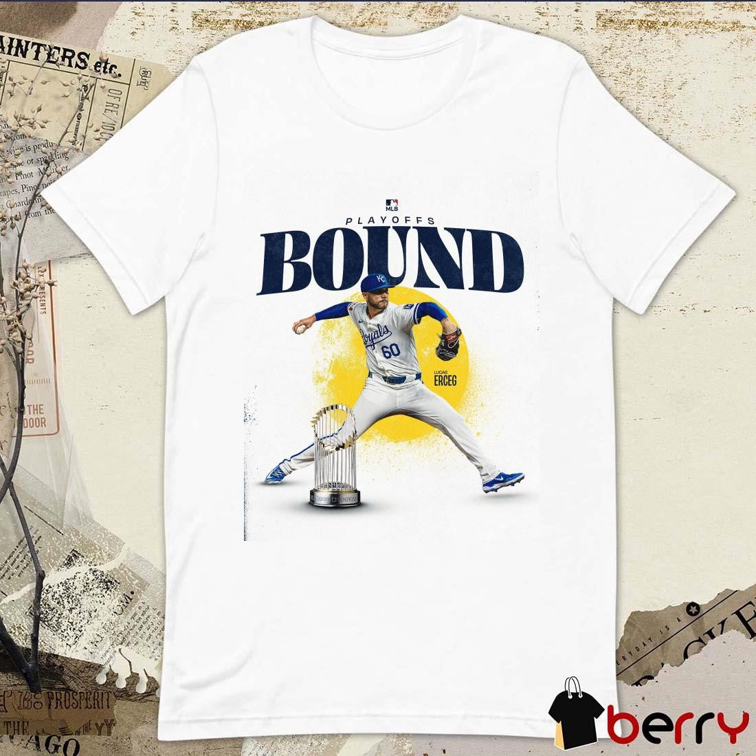 MLB 2024 Playoffs Bound Kansas City Royals Lucas Erceg Poster t-shirt