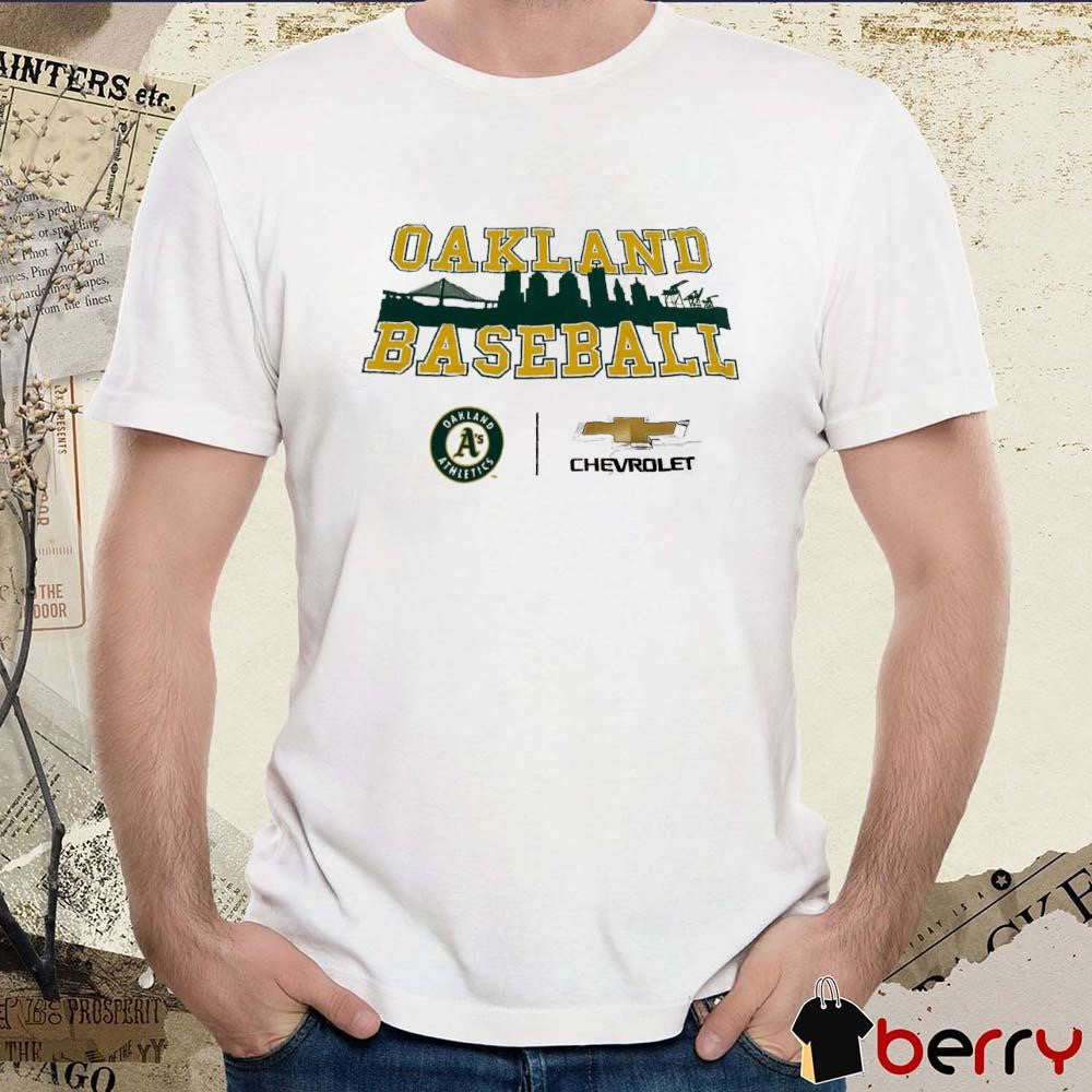 MLB Oakland Athletics A’s Baseball Chevrolet 2024 t-shirt