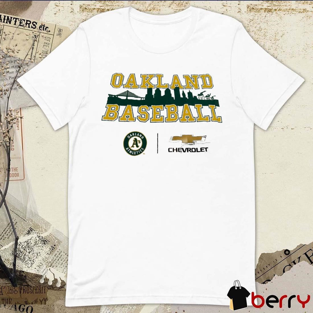 MLB Oakland Athletics A’s Baseball Chevrolet 2024 t-shirt
