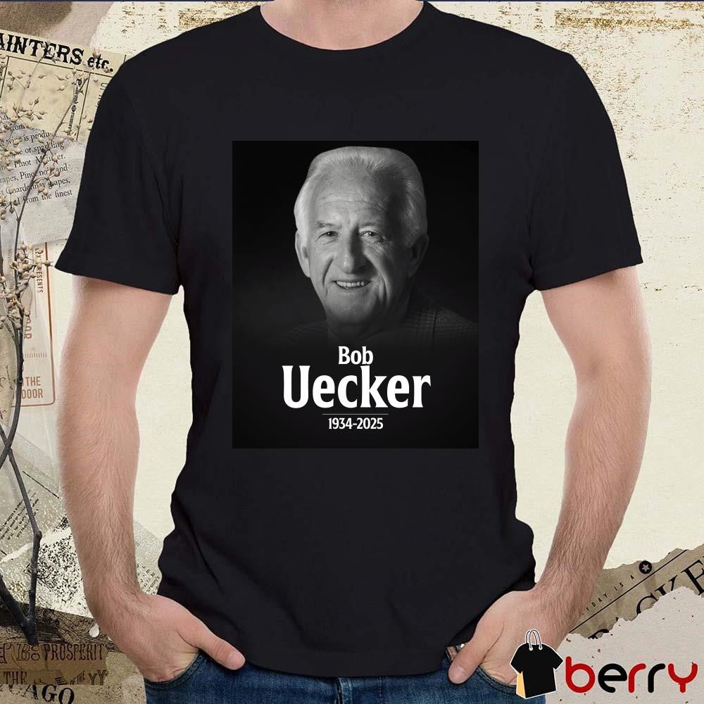 MLB RIP Legendary Bob Uecker Milwaukee Brewers 1934 – 2025 Poster t-shirt