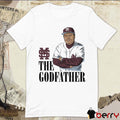MSU Mississippi State Bulldogs baseball Ron Polk The Godfather Painting t-shirt
