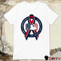 Major League Baseball September 11, 2001 We Shall Not Forget Logo t-shirt
