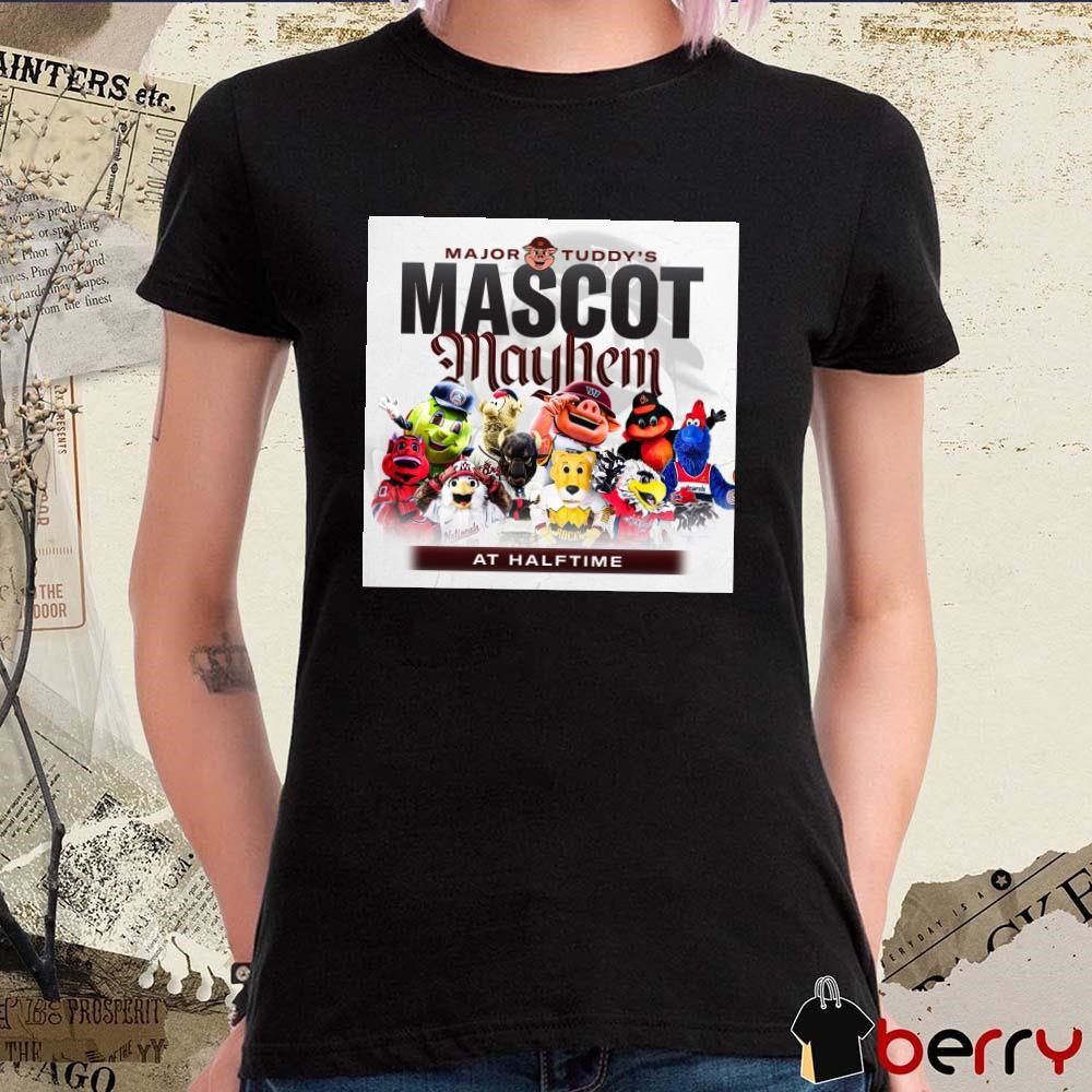 Major Tuddy’s Mascot Mayhem At Halftime Poster t-shirt