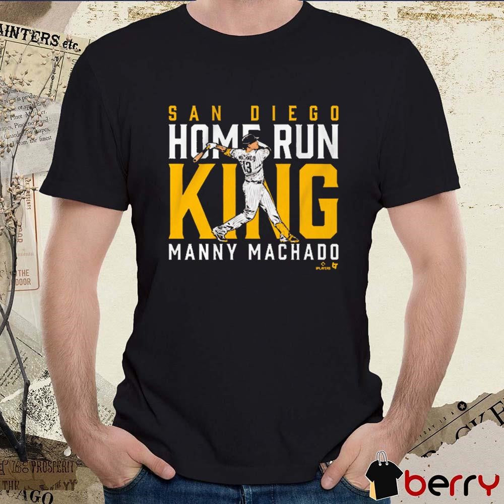 Manny Machado San Diego Padres Home Run King MLB t-shirt
