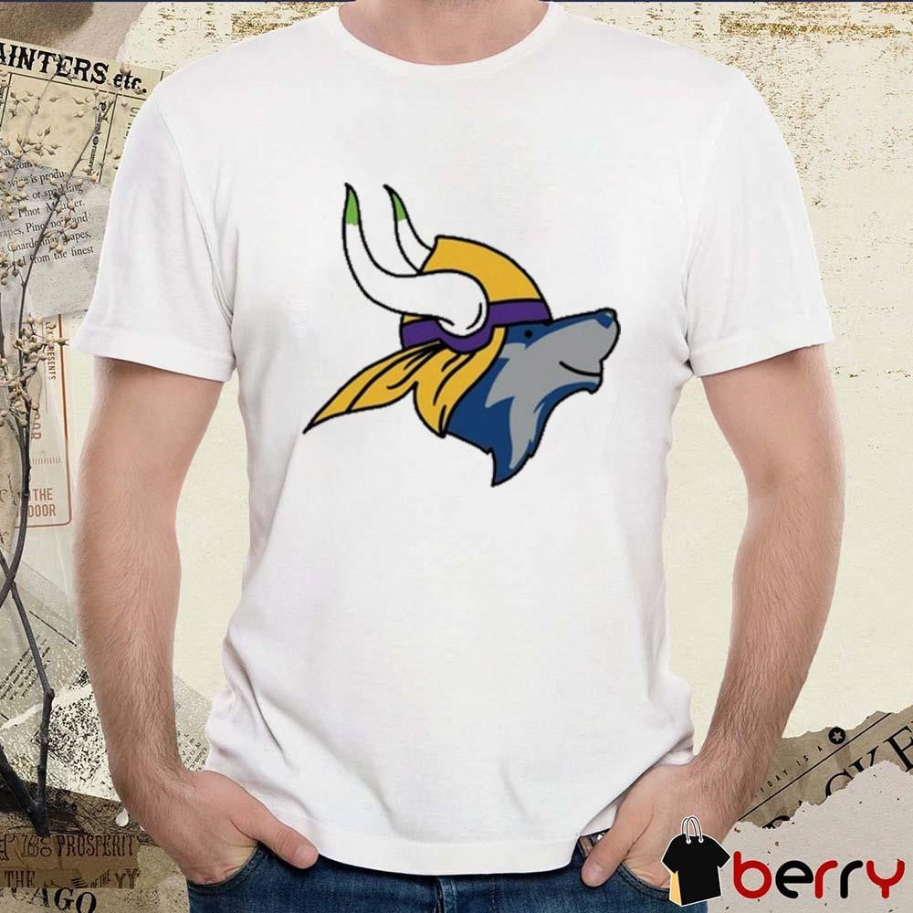 Maplewedgie Corndoggylol Minnesota Timbervikes Logo t-shirt
