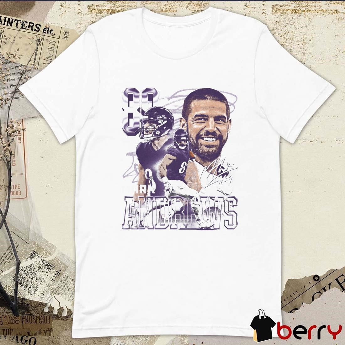 Mark Andrews Baltimore Vintage Signature Graphic t-shirt