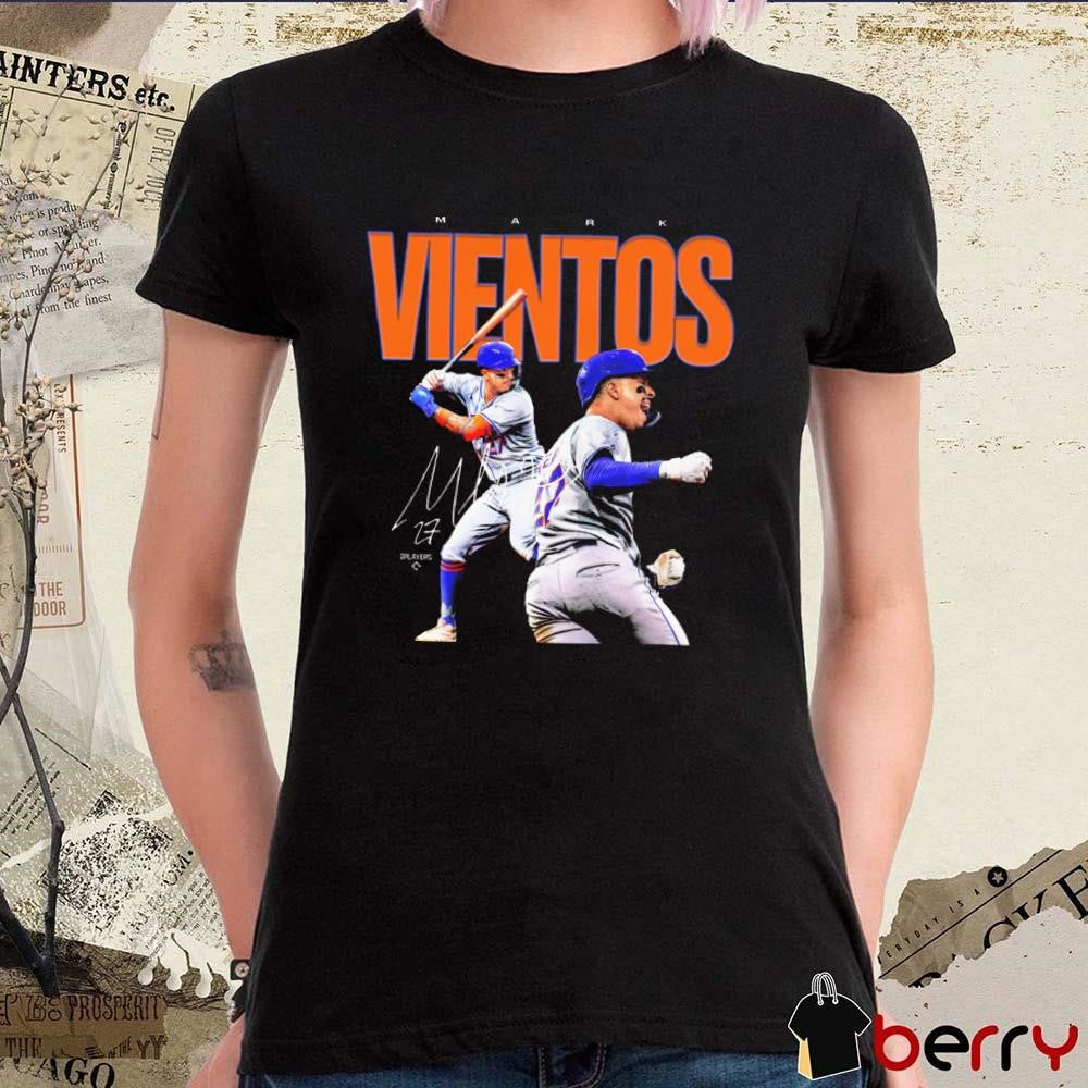 Mark Vientos New York Mets MLB Signature Graphic t-shirt