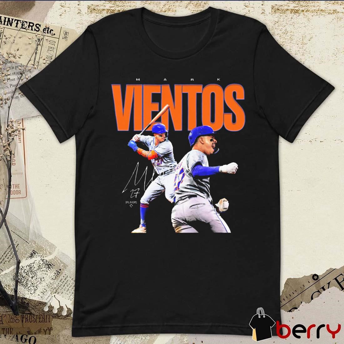 Mark Vientos New York Mets MLB Signature Graphic t-shirt