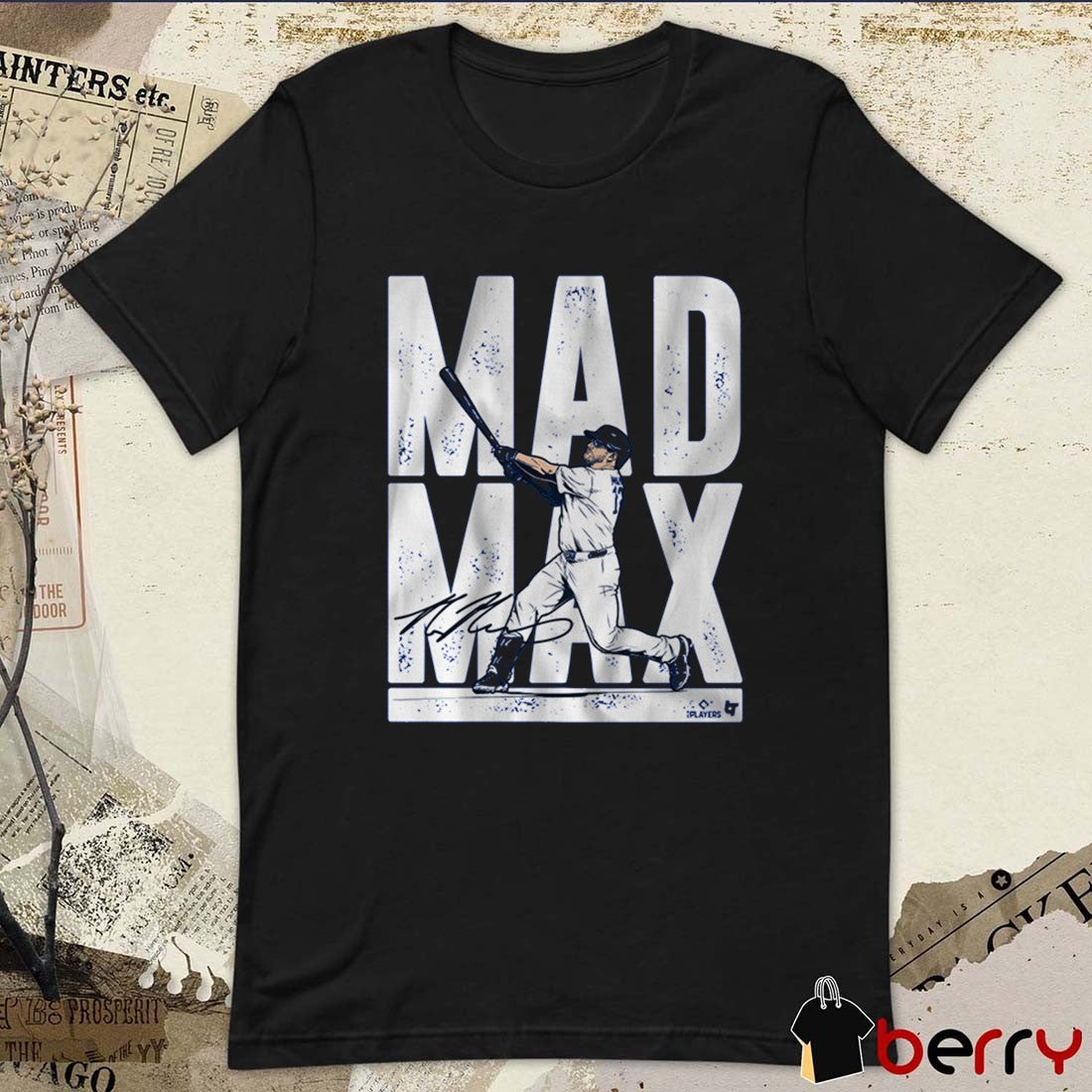 Max Muncy Mad Max Los Angeles Dodgers MLB Signature t-shirt
