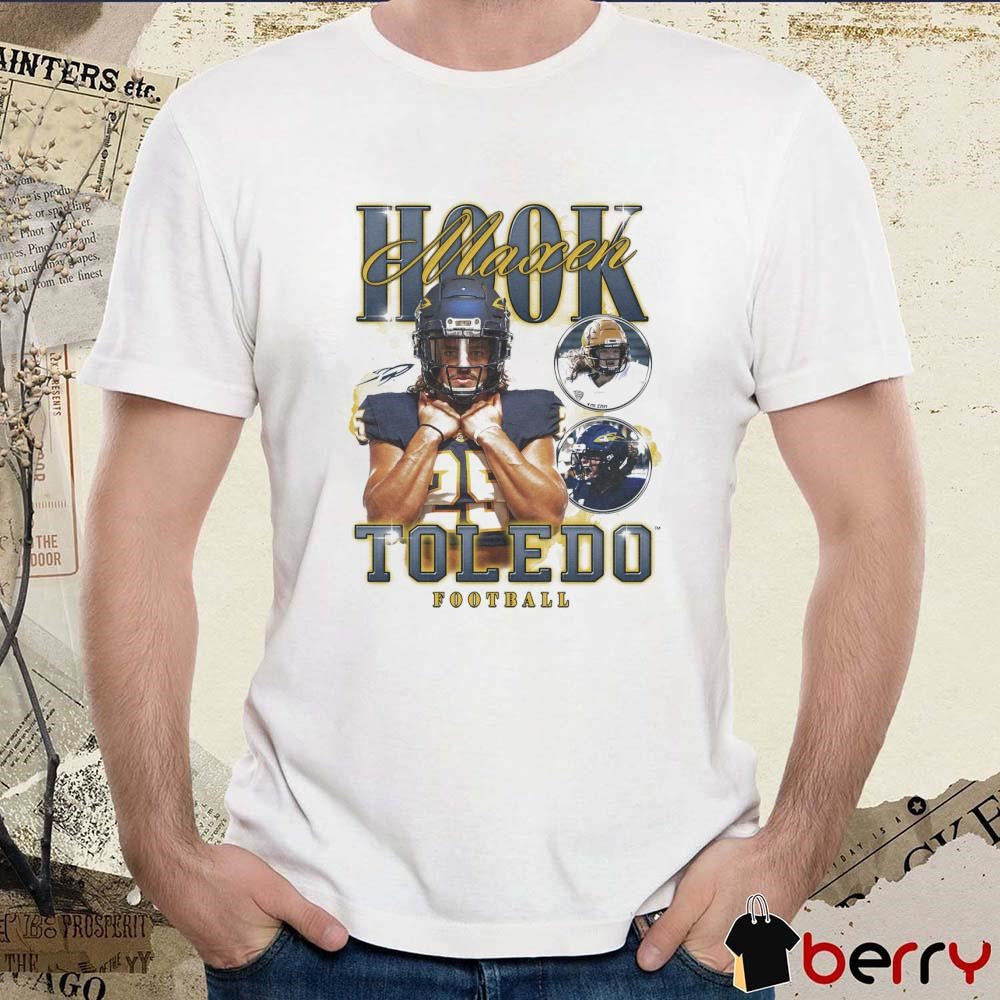 Maxen Hook Toledo Rockets Football Graphic t-shirt
