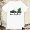 Merry Christmas Tractor 2024 Cardin McCoy t-shirt