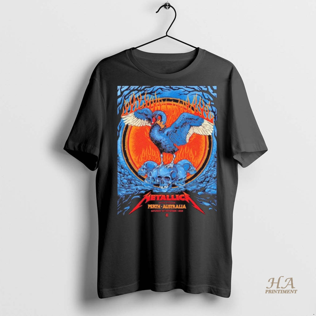 Official Metallica Optus Stadium Perth Australia On 1 November 2025 Shirt