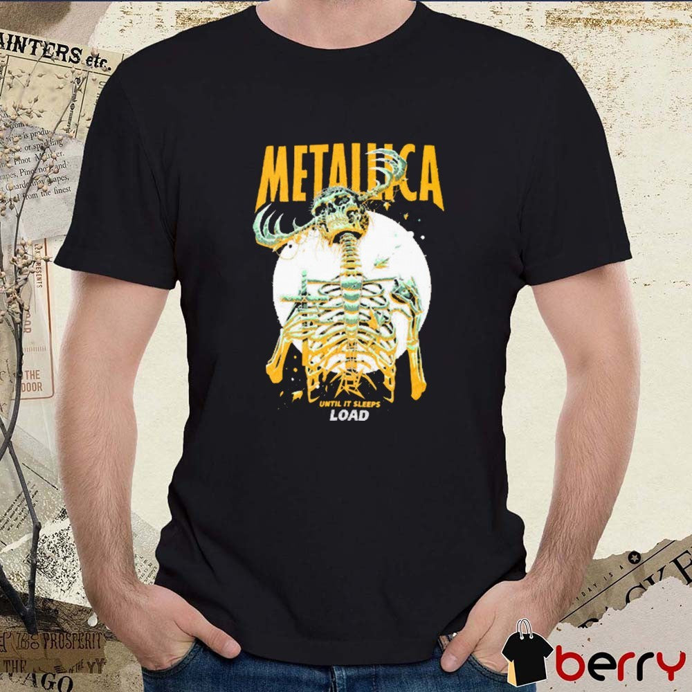 Metallica Until It Sleeps Load Remastered Art 2025 t-shirt